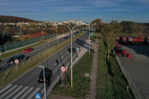 W listopadzie będzie łatwiej przejechać ulicą Krakowską w Kielcach - Radio Kielce 31.10.2025. Kielce. Ulica Krakowska / Fot. Jarosław Kubalski - Radio Kielce