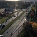 31.10.2025. Kielce. Ulica Krakowska / Fot. Jarosław Kubalski - Radio Kielce