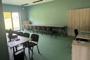 Nowa remiza w Tokarni / źródło: Urząd Gminy i Miasta Chęciny