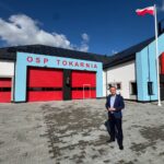 Nowa remiza w Tokarni / źródło: Urząd Gminy i Miasta Chęciny
