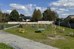 Nowa remiza w Tokarni / źródło: Urząd Gminy i Miasta Chęciny