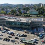 28.09.2023. Kielce. Plac Niepodległości i dworzec kolejowy / Fot. Jarosław Kubalski - Radio Kielce