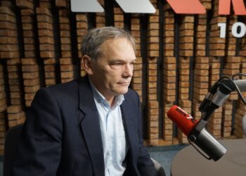 ROZMOWA DNIA. Krzysztof Myśliński, prezes Stowarzyszenia Ochrony Dziedzictwa Narodowego w Kielcach - Radio Kielce 31.10.2025. Radio Kielce. Rozmowa Dnia. Na zdjęciu: Krzysztof Myśliński - wojewódzki konserwator zabytków / Fot. Angelika Rejnowicz - Radio Kielce
