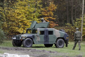 Strzały i atak terrorystyczny na kieleckiej Bukówce - Radio Kielce 29.10.2025 Kielce. Ćwiczenia służb Pyton 25 / Fot. Jarosław Kubalski - Radio Kielce