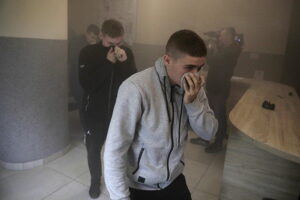 Strzały i atak terrorystyczny na kieleckiej Bukówce - Radio Kielce 29.10.2025 Kielce. Ćwiczenia służb Pyton 25 / Fot. Jarosław Kubalski - Radio Kielce