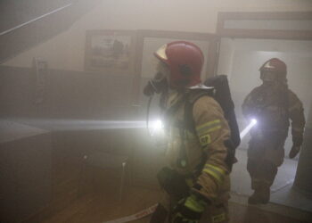 Kielce. Ćwiczenia służb Pyton 25 - Radio Kielce 29.10.2025 Kielce. Ćwiczenia służb Pyton 25 / Fot. Jarosław Kubalski - Radio Kielce