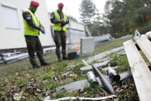Strzały i atak terrorystyczny na kieleckiej Bukówce - Radio Kielce 29.10.2025 Kielce. Ćwiczenia służb Pyton 25 / Fot. Jarosław Kubalski - Radio Kielce