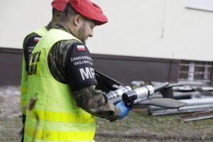 Strzały i atak terrorystyczny na kieleckiej Bukówce - Radio Kielce 29.10.2025 Kielce. Ćwiczenia służb Pyton 25 / Fot. Jarosław Kubalski - Radio Kielce