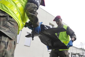 Strzały i atak terrorystyczny na kieleckiej Bukówce - Radio Kielce 29.10.2025 Kielce. Ćwiczenia służb Pyton 25 / Fot. Jarosław Kubalski - Radio Kielce