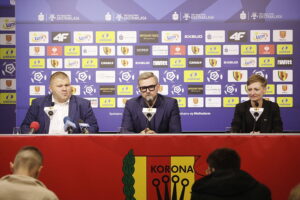 01.10.2025. Kielce. Konferencja Korony Kielce / Fot. Jarosław Kubalski - Radio Kielce