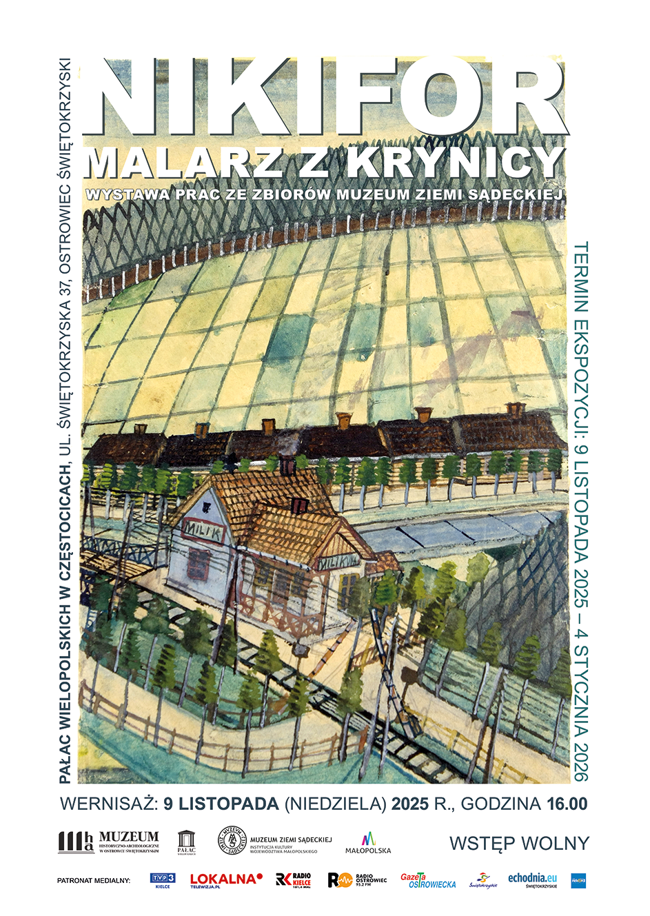 Wystawa pracy ze zbiorów Muzeum Ziemi Sądeckiej - Nikifor malarz z Krynicy - Radio Kielce