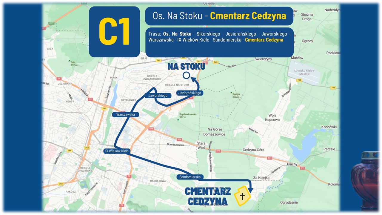 Wszystkich Świętych 2025. Więcej autobusów na ulicach Kielc. Czy będą bezpłatne? - Radio Kielce