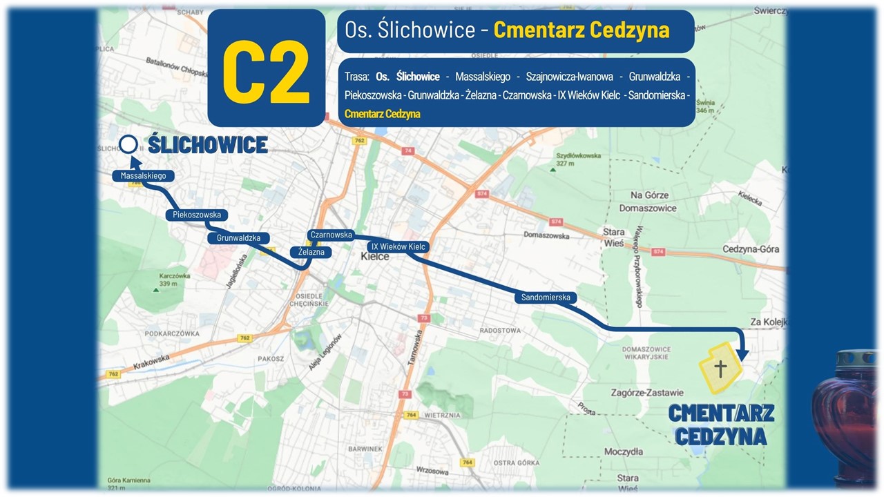 Wszystkich Świętych 2025. Więcej autobusów na ulicach Kielc. Czy będą bezpłatne? - Radio Kielce