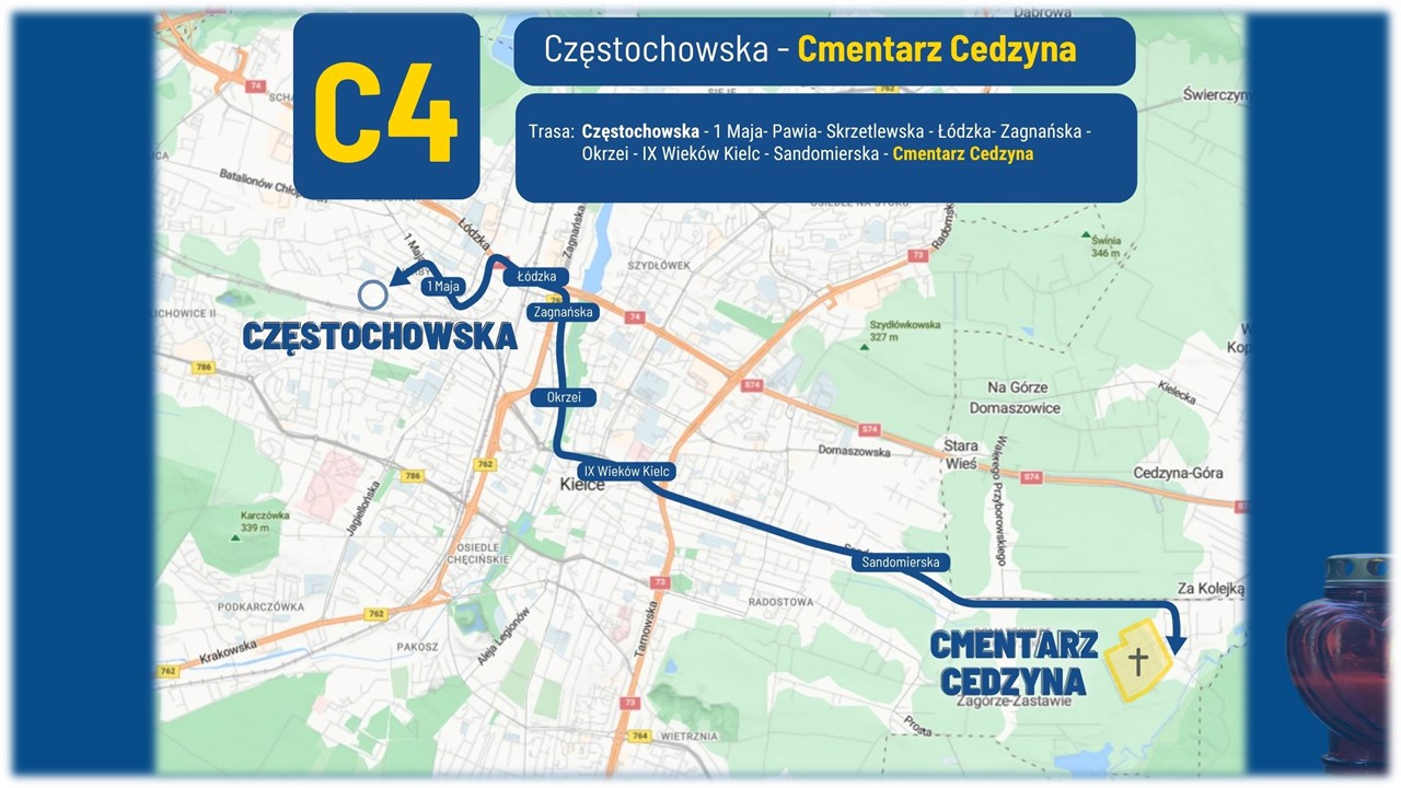 Wszystkich Świętych 2025. Więcej autobusów na ulicach Kielc. Czy będą bezpłatne? - Radio Kielce