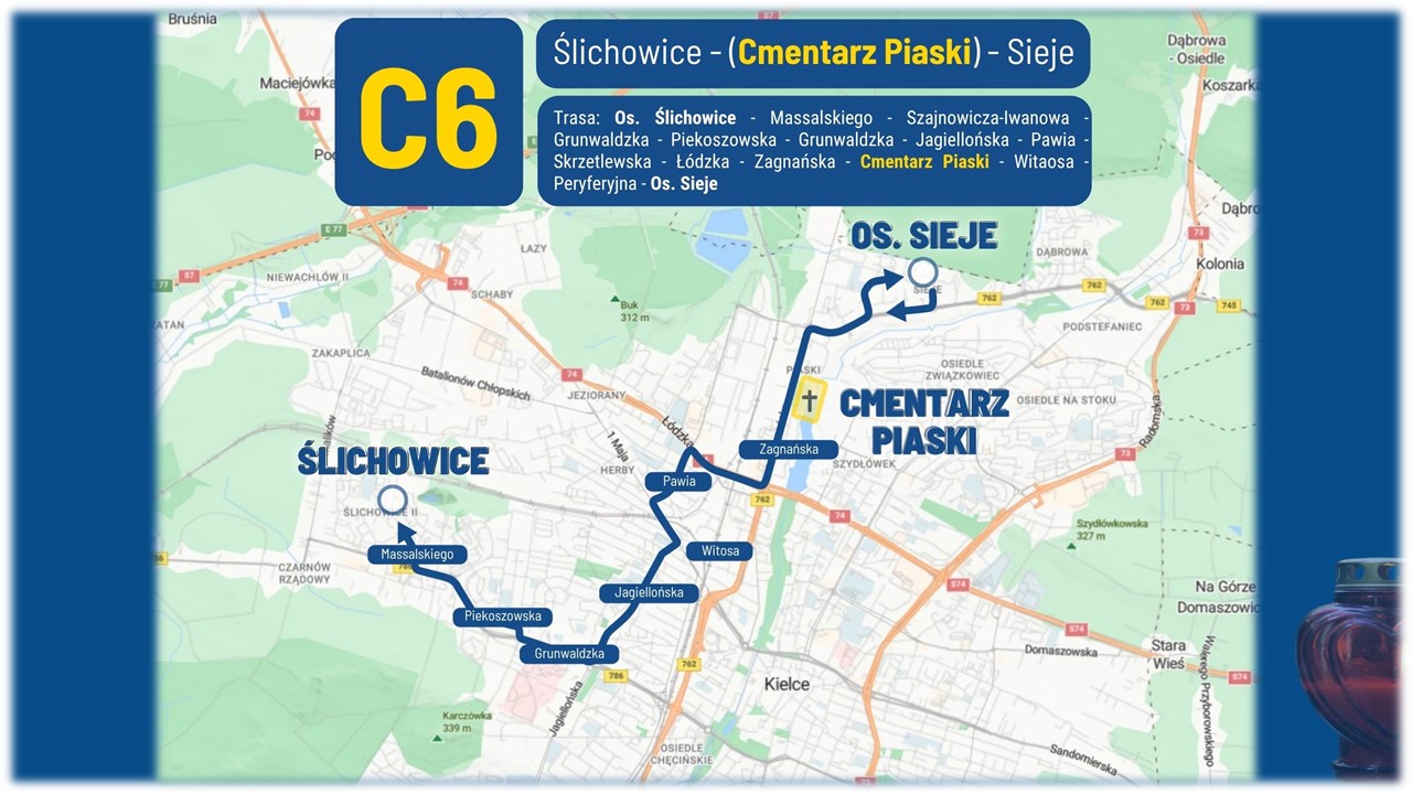 Wszystkich Świętych 2025. Więcej autobusów na ulicach Kielc. Czy będą bezpłatne? - Radio Kielce