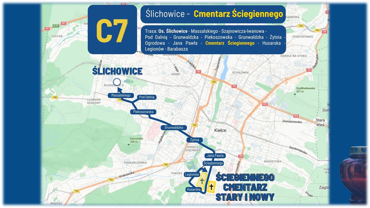 Wszystkich Świętych 2025. Więcej autobusów na ulicach Kielc. Czy będą bezpłatne? - Radio Kielce