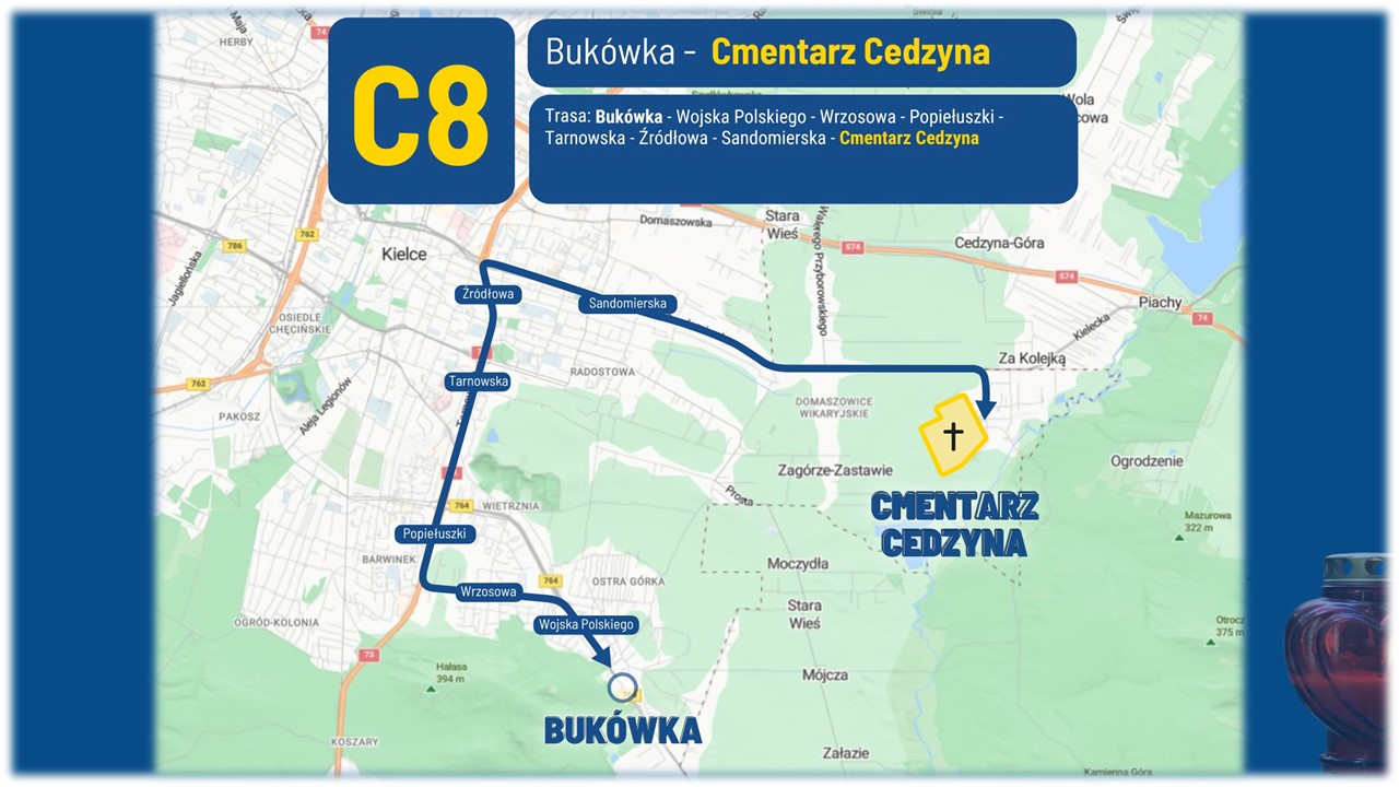 Wszystkich Świętych 2025. Więcej autobusów na ulicach Kielc. Czy będą bezpłatne? - Radio Kielce