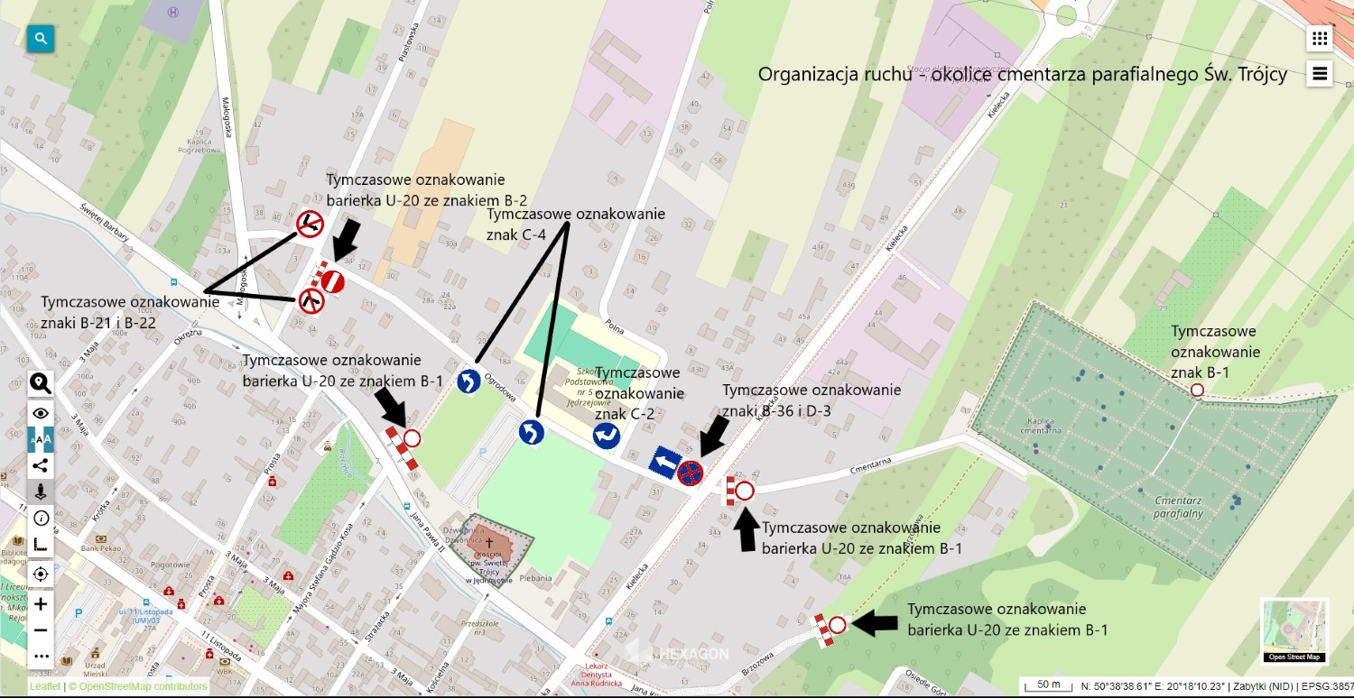 Wszystkich Świętych 2025. Cmentarze w Jędrzejowie - Radio Kielce