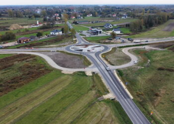 22.10.2025 Obwodnica Nowego Korczyna / Fot. Jarosław Kubalski - Radio Kielce