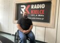 Na zdjęciu: Piotr Pawlik - łucznik / Fot. Iwona Murawska-Bujnowicz - Radio Kielce