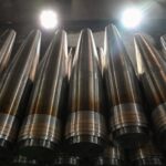 29.10.2025. Kraśnik. Uroczystość wmurowania kamienia węgielnego pod budowę nowej fabryki korpusów amunicji artyleryjskiej 155 mm / Fot. PAP/Wojtek Jargiło