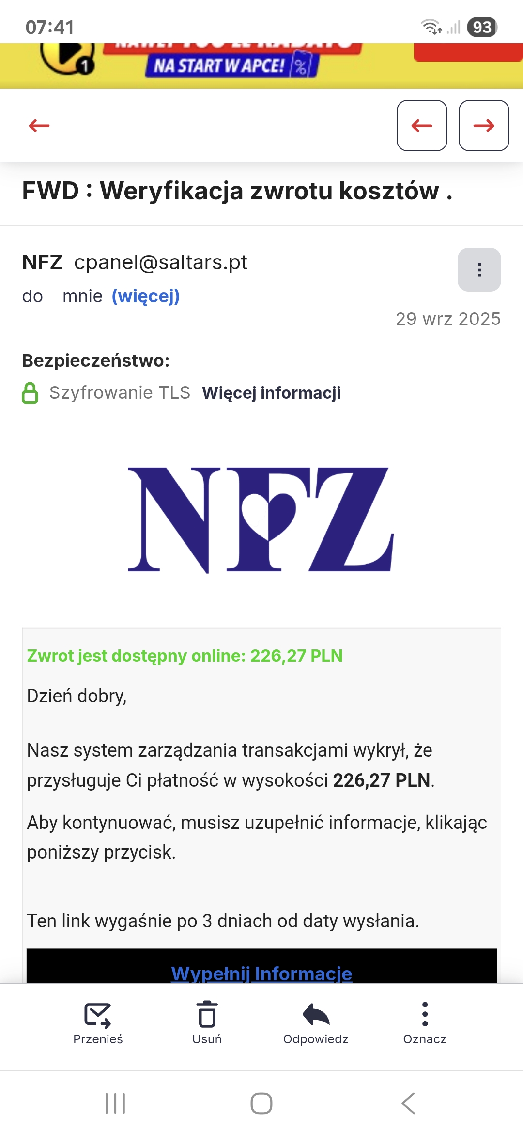 NFZ przestrzega przed oszustami! - Radio Kielce
