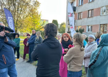 Ożarów. Interwencja na Osiedlu Wzgórze