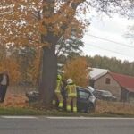 19.10.2025. Rozgół. Wypadek / Fot. Na Drodze Świętokrzyskie - Facebook