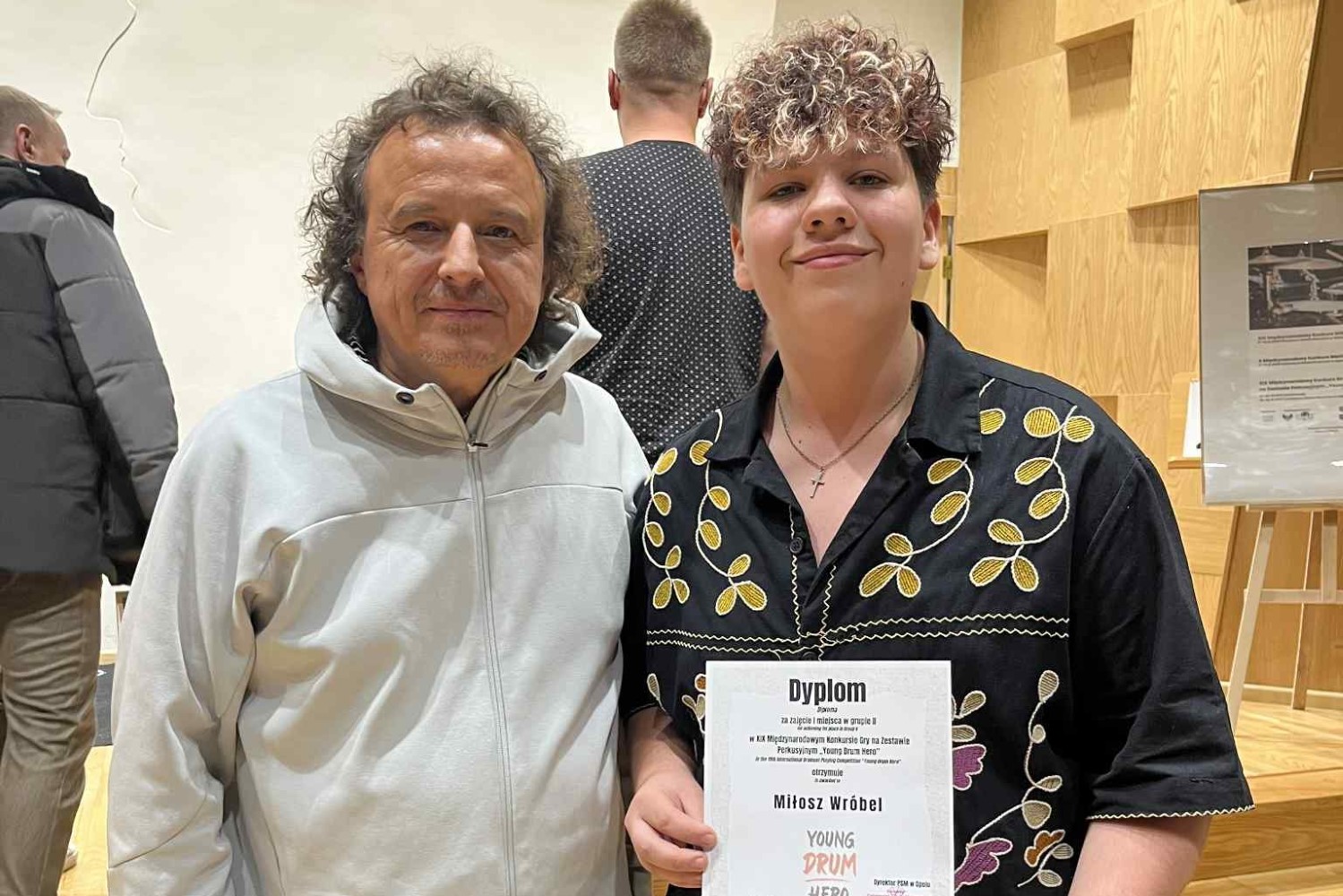 Najlepszy perkusista w Polsce z Końskich - Radio Kielce Miłosz Wróbel / Fot. archiwum prywatne