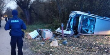 Kierując samochodem znaczył figurę, a następnie zniknął