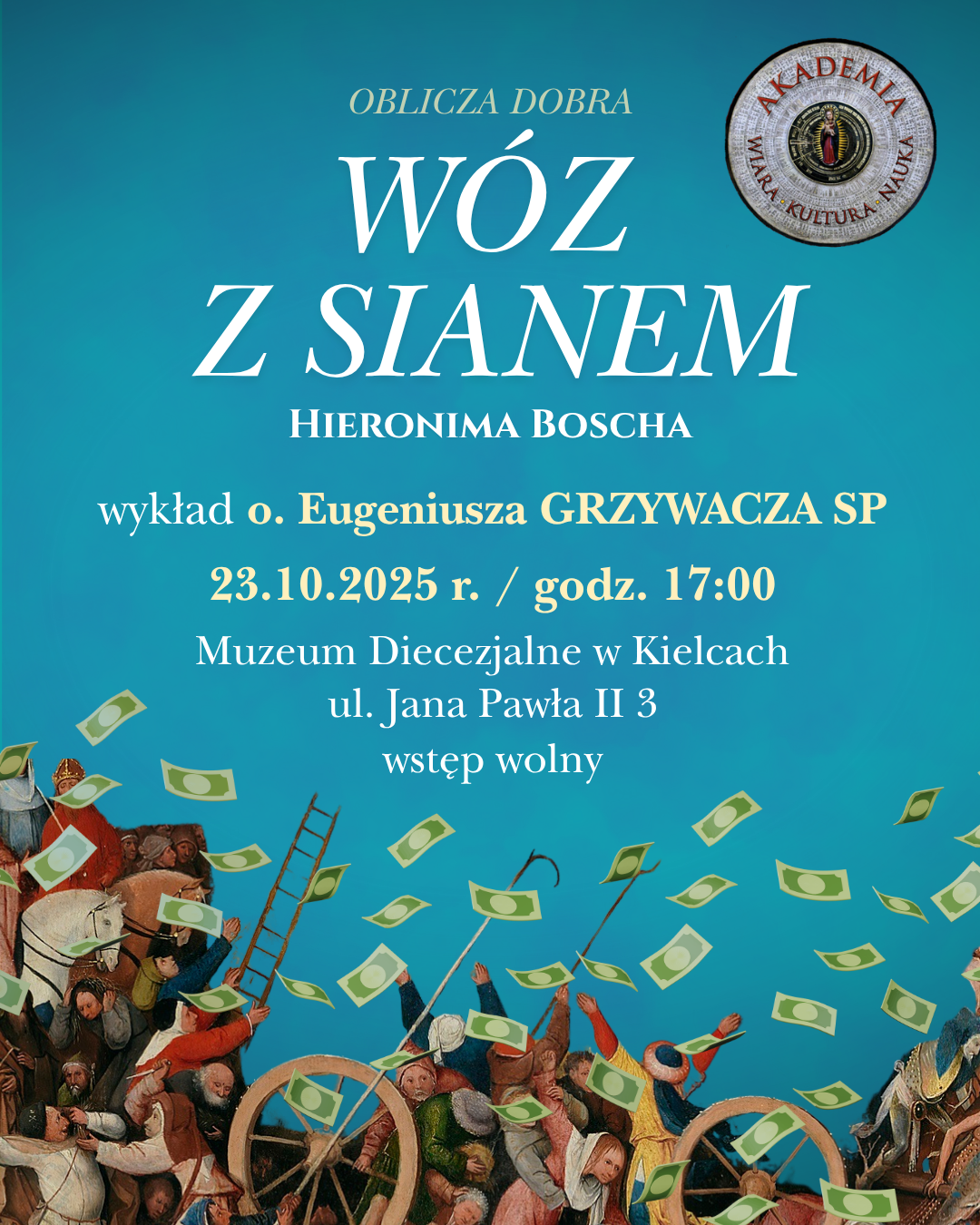 Niesamowite malarstwo Hieronima Boscha o dobru i złu – wykład - Radio Kielce
