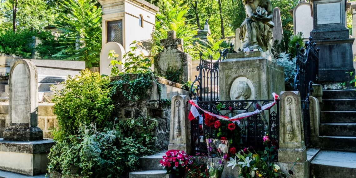 Muzyczne podróże przez świat. Grób Fryderyka Chopina na cmentarzu Pere-Lachaise w Paryżu / Fot. archiwum prywatne