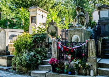 Muzyczne podróże przez świat. Grób Fryderyka Chopina na cmentarzu Pere-Lachaise w Paryżu / Fot. archiwum prywatne