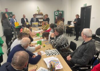 26.11.2025. Krynki. Otwarcie Środowiskowego Domu Samopomocy / Fot. Anna Głąb - Radio Kielce