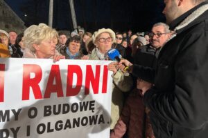 12.11.2025. Dobrowoda. Program „Interwencja” TVP3 Kielce i Radia Kielce / Fot. Arkadiusz Miller - Radio Kielce