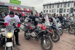 11.11.2025. Sandomierz. Niepodległościowy Piknik Motocyklowy / Fot. Grażyna Szlęzak-Wójcik - Radio Kielce