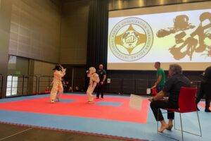 Udane Grand Prix Polski w Centrum Kongresowym w Kielcach - Radio Kielce Centrum Kongresowe Targów Kielce. Grand Prix Polski Karate Kyokushin Orlen Cup 2025/ Fot. Rafał Szymczyk - Radio Kielce