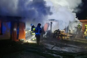 29.11.2025. Górki Napękowskie. Pożar / Fot. straż pożarna