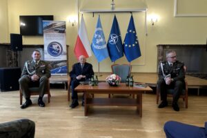 28.11.2025. Kielce. CPdMZ. 104. urodziny Mieczysława Kasińskiego - weterana Batalionów Chłopskich / Fot. Konrad Chruściel - Radio Kielce