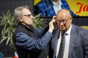 Audycja „Dzień Dobry, to Ja! Rozmowy inne niż wszystkie w Radiu Kielce” – Artur Jaroń / Fot. Karolina Piasecka - Radio Kielce