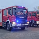 Pożar w markecie. Strażacy szukają źródła ognia