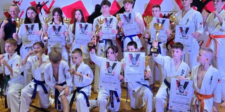 Turniej Karate Kyokushin dla Dzieci i Młodzieży WRATISLAVIA CUP 2025 / Fot. Klub Karate Morawica KKM/ Facebook