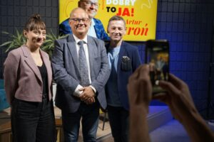 Audycja „Dzień Dobry, to Ja! Rozmowy inne niż wszystkie w Radiu Kielce” – Artur Jaroń / Fot. Karolina Piasecka - Radio Kielce