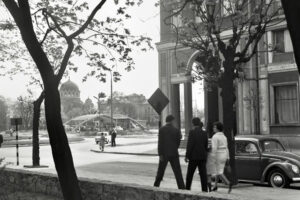 Historia kieleckich ulic. Paderewskiego - Radio Kielce Kielce. Ulica Paderewskiego. Lata 1965-1969 / źródło: facebook.com/kieleckieinwestycje