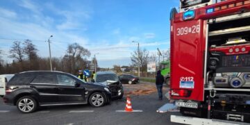 14.11.2025. Górno. Wypadek / Fot. policja