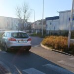 06.11.2025. Kielce. Skrzyżowanie ulic Domaszowskiej i Wiejskiej. Potrącenie pieszej / Fot. policja