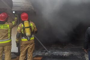 29.11.2025. Skarżysko-Kamienna. Ul. Piękna / Fot. straż pożarna