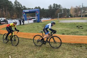 08.11.2025. Borków. Świętokrzyska Liga Kolarstwa Przełajowego / Fot. Jakub Rożek - Radio Kielce