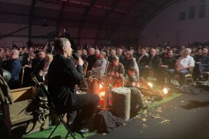 11.11.2025. Staszów. Koncert „Filmowa Niepodległa" / Fot. Grażyna Szlęzak-Wójcik - Radio Kielce