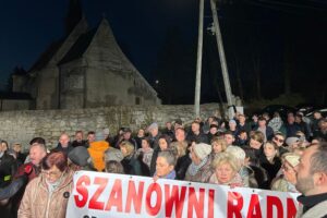 12.11.2025. Dobrowoda. Program „Interwencja” TVP3 Kielce i Radia Kielce / Fot. Arkadiusz Miller - Radio Kielce